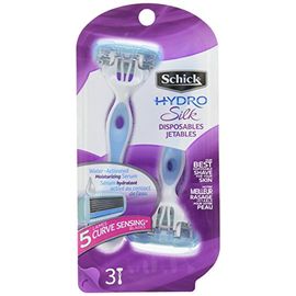 Schick Hydro Silk Disposable Razors for Women, 3 Count – EveryMarket