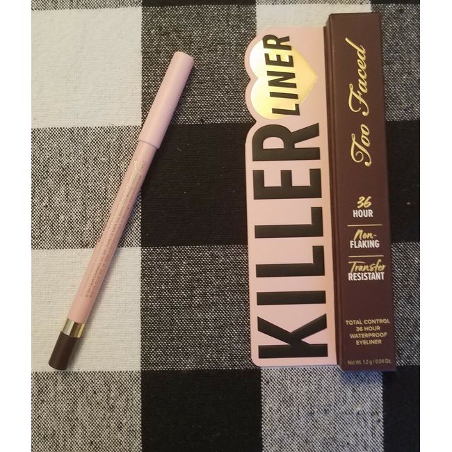 Killer Espresso Too Faced 36hr Liner Gel Waterproof Pencil