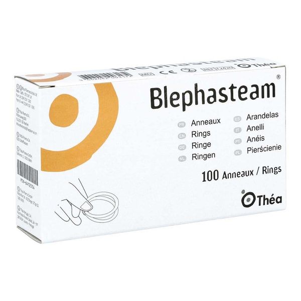 Blephasteam Goggles - Pack of 100 replacement rings for use with the Blephasteam® device.