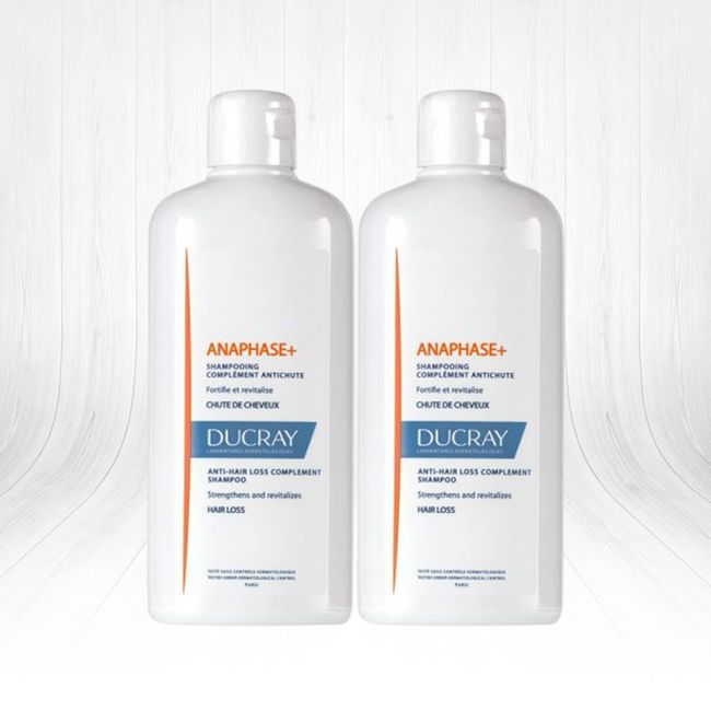 Ducray Anaphase+ Saç Dökülmelerine Karşı Bakım Şampuanı 2 x 400 ml