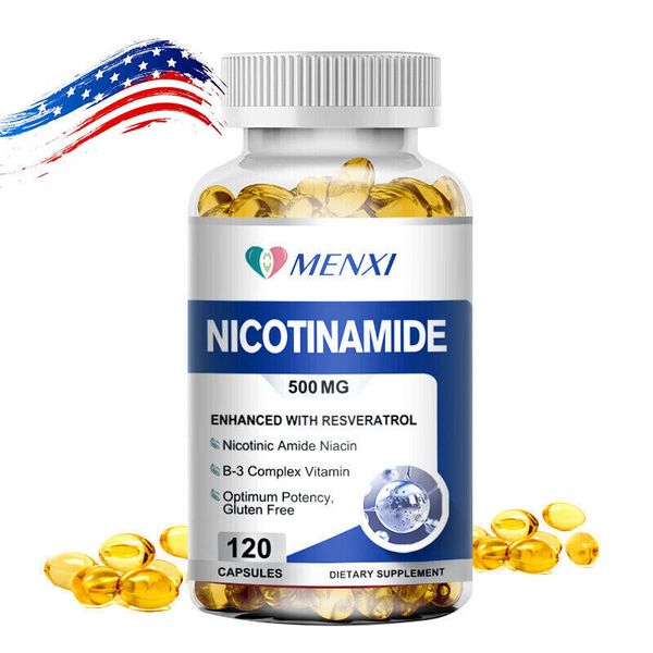 MENXI Nicotinamide 120 capsule anti-aging supplement improves appetite loss US