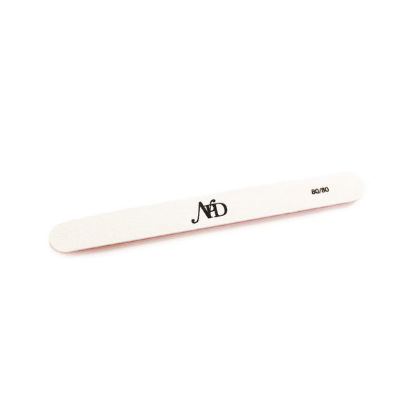 NPD White Polar Professional Straight 80/80 Nail File