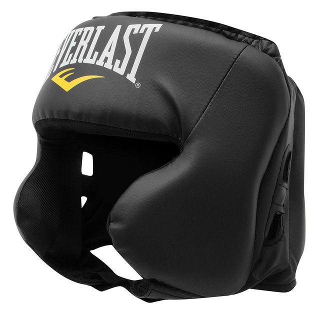 Everlast Everfresh Boxing Headguard -Black, One Size Fits All