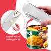 Can Opener for Kitchen w/ Extra Blade Rechargeable No Sharp Smooth Edge Electric