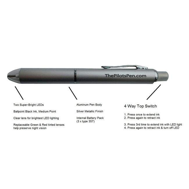 WORKPRO workpro led pen light set, battery-powered aluminum