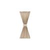 Buffalo Check French Door Panel - 25x40 - Taupe