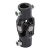 OCPTY Black Universal Steering Shaft U-Joint Coupler 3/4"DD Triangle Single 96mm U Joint Shaft