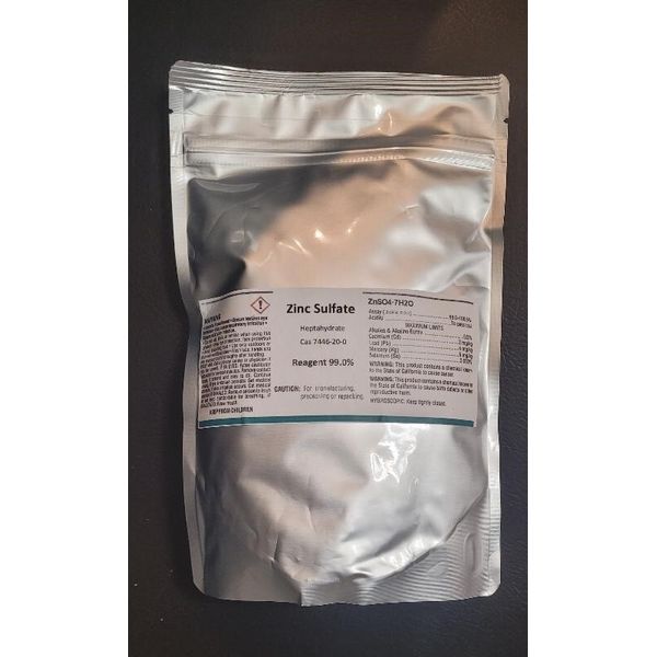 Zinc sulfate heptahydrate, 99.0-100.5%,   pound