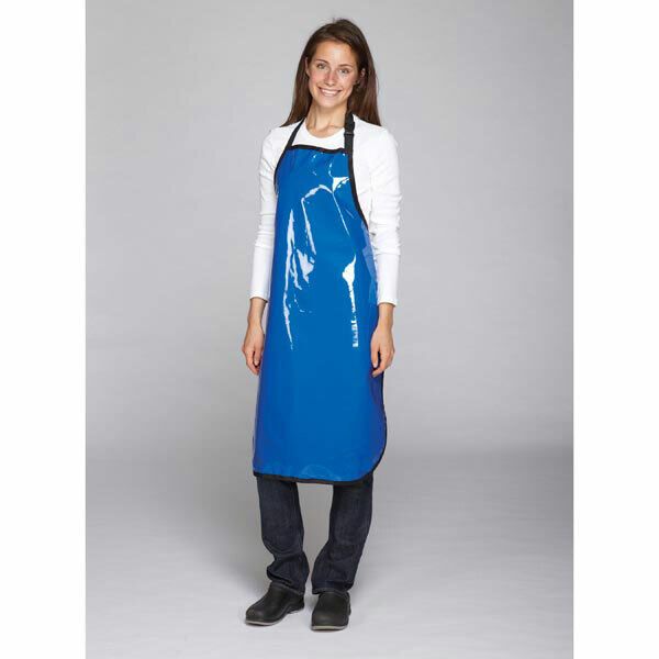 BLUE Barber Hair Stylist Pet Groomer WaterProof Stain Repellent APRON Smock Bib