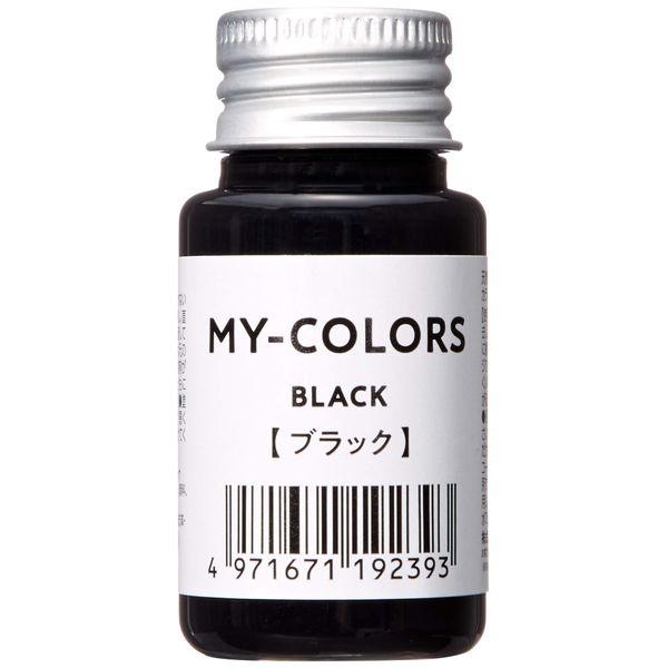 MY-COLORS Leather Craft Paint, 1.0 fl oz (30 ml) Men's, Black