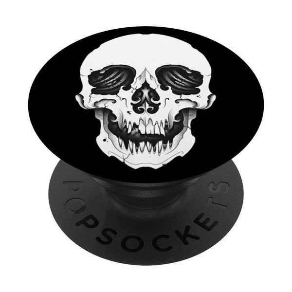 Gothic Skull PopSockets Adhesive PopGrip