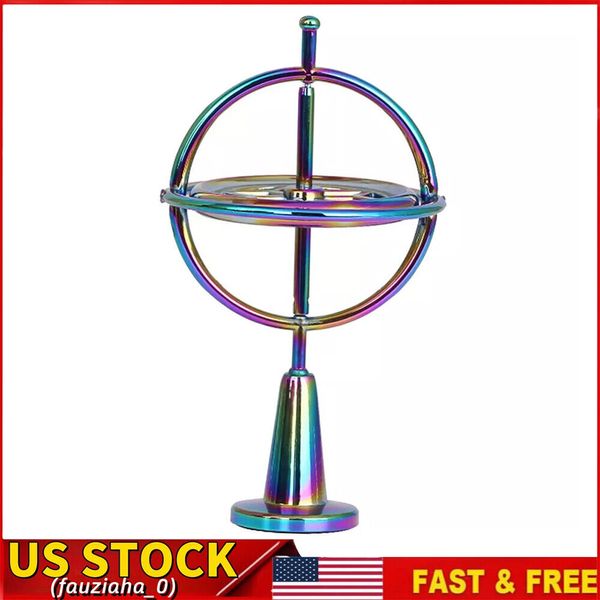 Creative Educational Metal Gyroscope Gyro Spinnings Top Balance Toy Children US