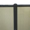 80''x 40'' Window Canopy Awning Polycarbonate Front Door Patio House Decor