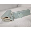 Seafoam Green Ceramic Tile Mud Cap Backsplash Subway Mudcap Mid Century Modern