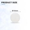 sourcing map 20pcs PP Plastic Bearing Balls 14mm Solid Plastic Balls, Precision Bearing Ball, White