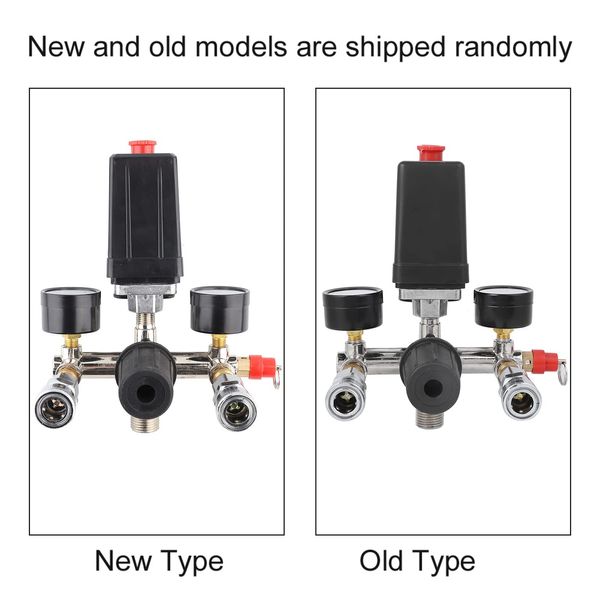 Air Compressor Pressure Valve Assembly Pressure Control Switch Valve Manifold Regulator