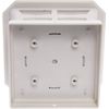 Mission Garden Sun Light Solar Powered Post Cap Light for 5 x 5 PVC Posts (White)