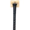 Natural Single Full Size Bat Rack Baseball Softball Sport Wall Hang Display