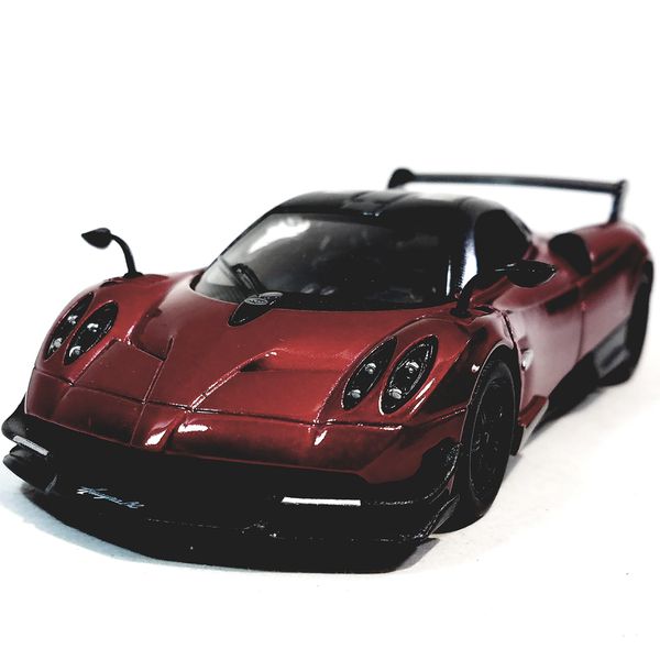 KiNSMART 2016 Pagani Huayra BC Red 5" 1:38 Scale Die Cast Metal Model Toy Car w/Pullback Action