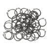 Durable Snap Ring Shop Assortment: 300-Piece Set with Easy Access Compartments