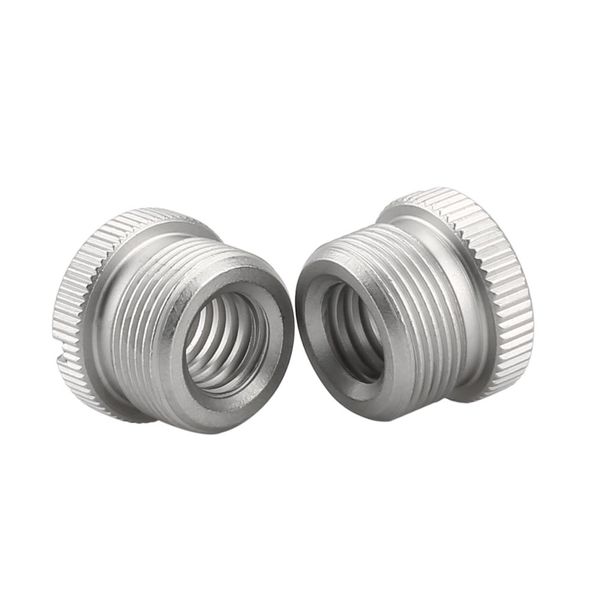 NICEYRIG Mikrofon Gewinde Adapter für Stativ, 5/8 Stecker auf 3/8 weiblich