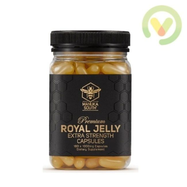 New Zealand Royal Jelly Royal Jelly 1000mg Manuka South 180/365 Capsules, 365 Capsules