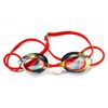 Swimz ATOM low profile Mirrored Racing/Training goggles - Blue/Red