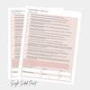 Permanent Makeup Intake forms Consent, Intake, Aftercare Packet for Clients to Sign | 100pk 25 of each | Consultation for PMU, Microblading, lip blushing, ombre powder brow eyeliner Instructions cards