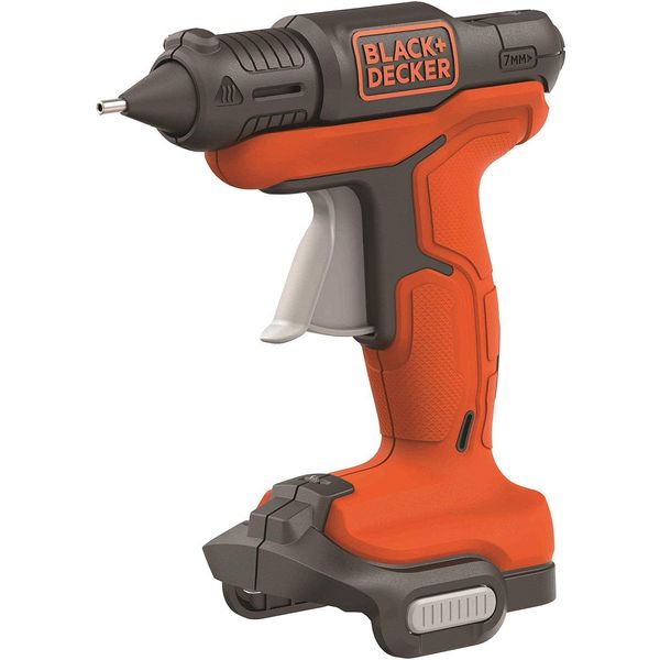 BLACK+DECKER BDCGG12UB GoPak Cordless Glue Gun, Main Unit Only, Preheating Time: 60 Seconds, 10.8 V