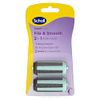 Scholl Expertcare Replacement Rollers, Refill Pack for Smooth Pedicure Footfile, Pack of 2 Smooth Finish Rollers 3231980