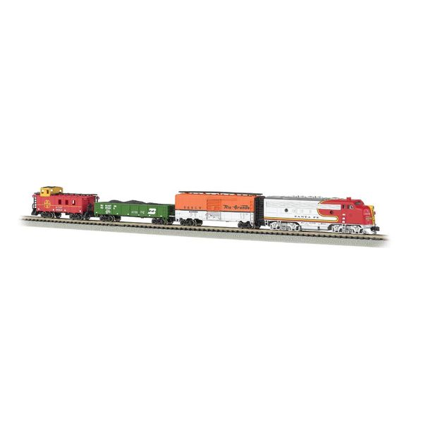 Bachmann Trains - Super Chief Ready To Run Electric Train Set - N Scale