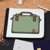 Azeeda 'Briefcase Pixel Art' Wallet (WL00021891)