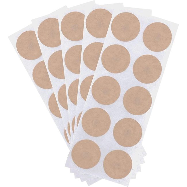 MagnetRX® Replacement Adhesive Patches Spot Magnets - Premium Round Bandage Pad Refills (50 Pack)
