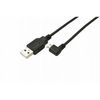 Computer Computer Peripheral Cable Conversion Master USB A to Micro Right L Type 39.4 inches (100 cm) Cable USBA-MCRL/CA100