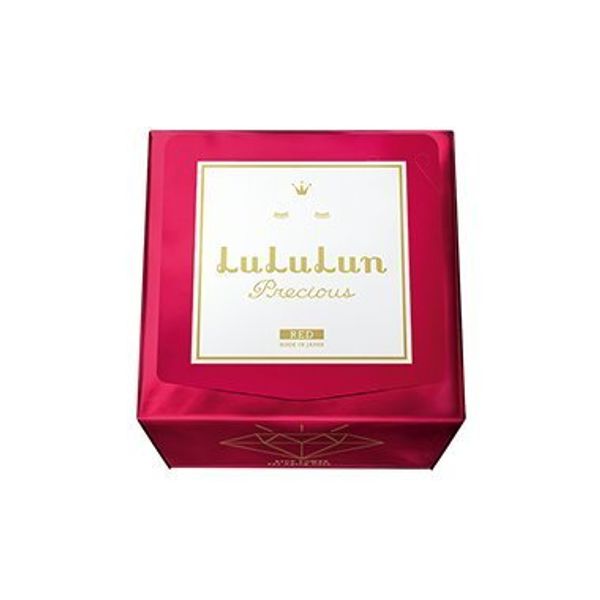 Lululun Precious Aging Care Face Mask Moist - Red - 1Box For 32pcs (Green Tea Set )