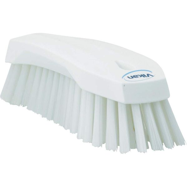 Vikan 38905 Brush,Scrub,Stiff,8",PP/PBT,White