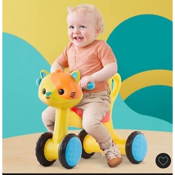 Baby Girl Boy B. play Ride-On Toy Riding Buddy Cat Kitty Bike Toddler Balance