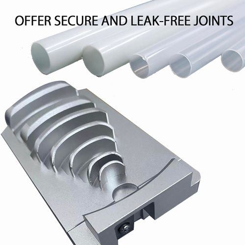 Deburring Tool for Plastic Pipe, Professional PVC Pipe Reamer, Aluminum Alloy Chamfer Tool for ABS Pipe Burring with 7 Sizes in One, 1/2 to 7inch for PVC Tubing Plumbing