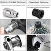 6x Bicycle Repair Tool Kit Crank Chain Cutter Extractor Bracket Freewheel Puller