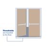 34761MA Half Saddle (4″ by ½”) (48")