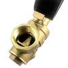 QWORK® DN20 Brass Water Pressure Regulator with Pressure Regulator Pressure Gauge
