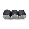 Self Adhering 2-1/2” Anti-Static Thermal Hair Rollers - 3 Count (BLACK)