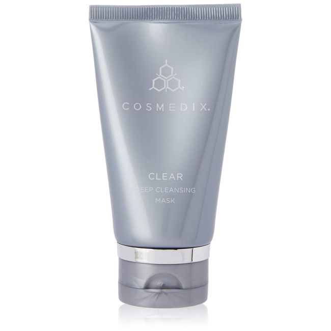 COSMEDIX Clear Deep Cleansing Mask, Helps Improve Skin Tone & Texture, Helps Unclog Pores & Reduce Redness, Tea Tree Oil & Kaolin Clay