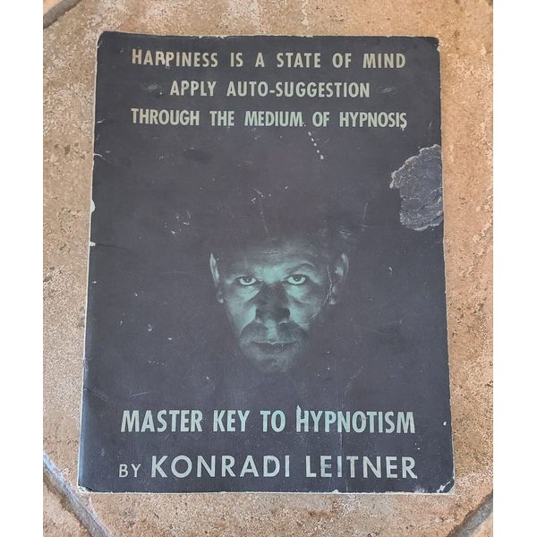 RARE Master Key To Hypnotism Conradi Leitner Magic Trick Mentalism