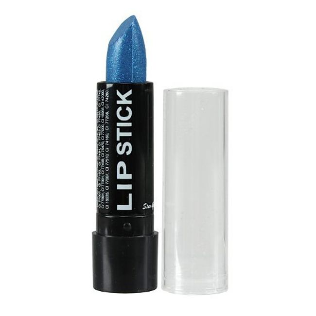 Stargazer Glitter Lipstick, Blue