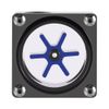 G1/4 Thread 6 Impeller Meter 3 Ways Meter Indicator for PC Water Cooling System