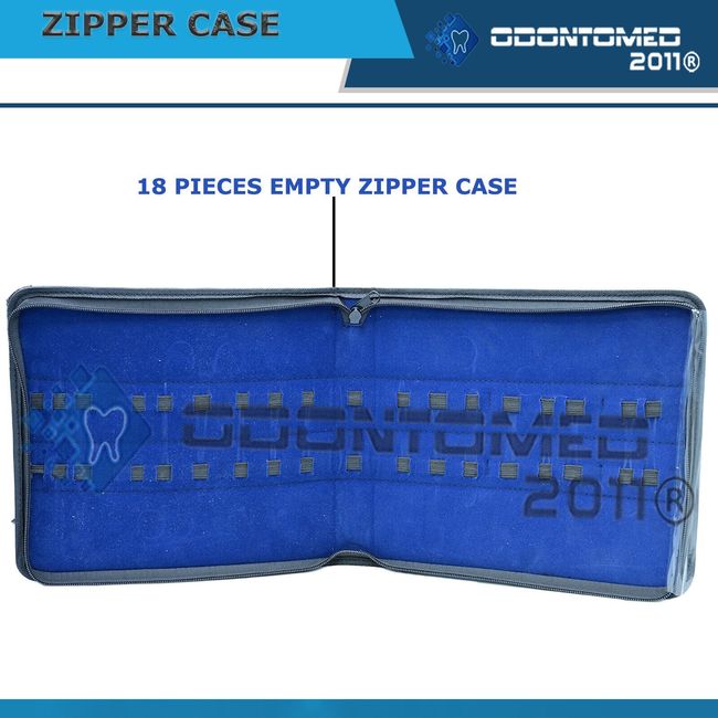 EMPTY ZIPPER CASE 18 PCS FOR MULTI PURPOSE SURGICAL MED, BEAUTY INSTRUMENT ODM