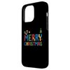 iPhone 15 Pro Max Merry Christmas Master Builder Kids Building Blocks Bricks Smartphone Case