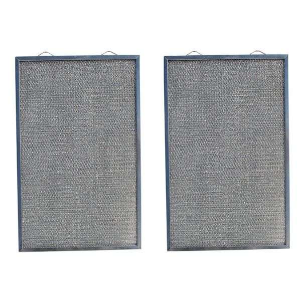 Replacement Aluminum Pre/Post Filter- 12-3/8 X 19-7/8 X 3/8 2-TSSS (2 Pack)