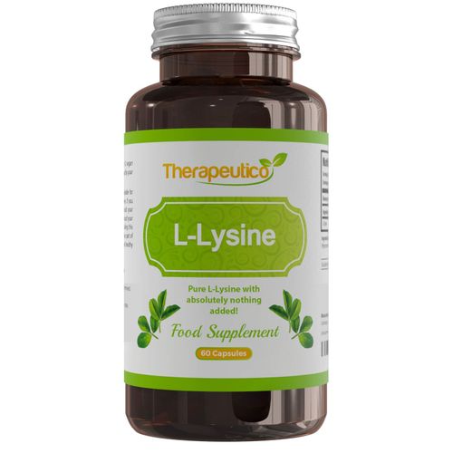 L-Lysine Capsules | Split Dose | 1000mg Serving | Easy Swallow Capsules | 60 Vegan Capsules | UK Made | No Binders, Fillers, Additives